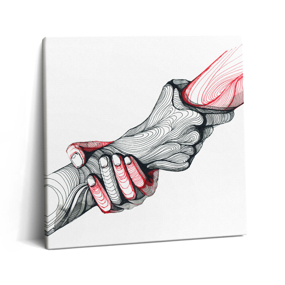 Vászonkép 60x60 Kézen fogva