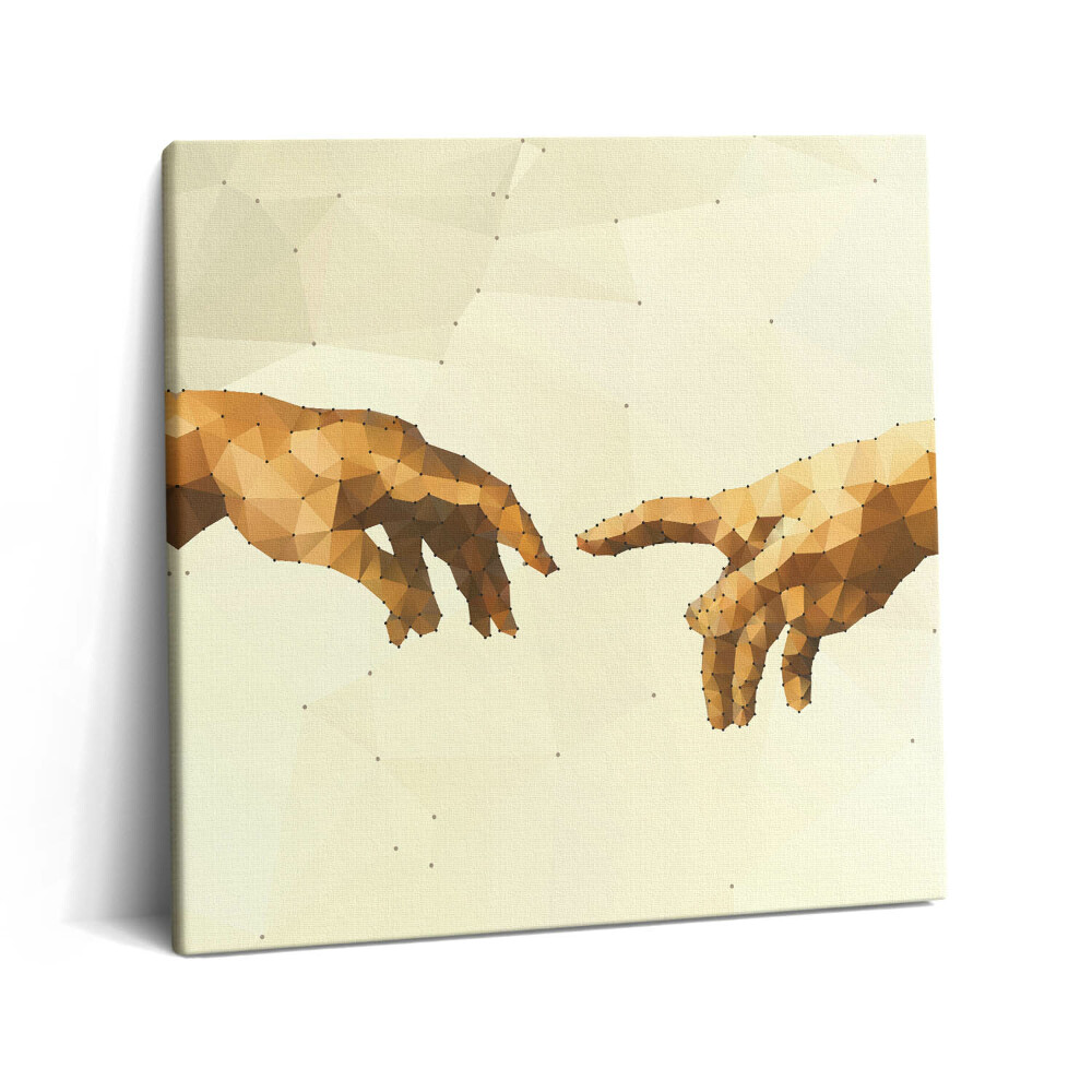 Vászonkép 60x60 Ádám teremtése