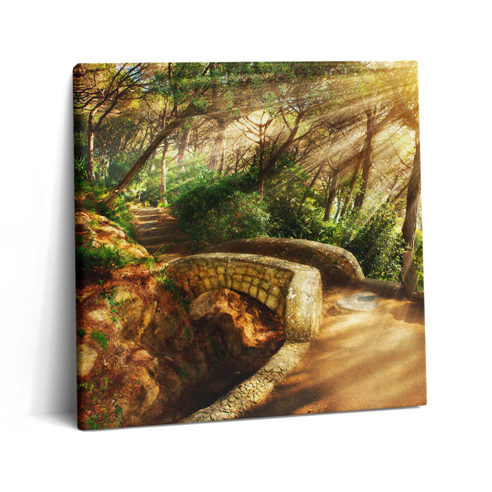 Vászonkép 60x60 Ősi kőhíd