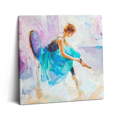 Vászonkép 60x60 Balett-táncosok edzése