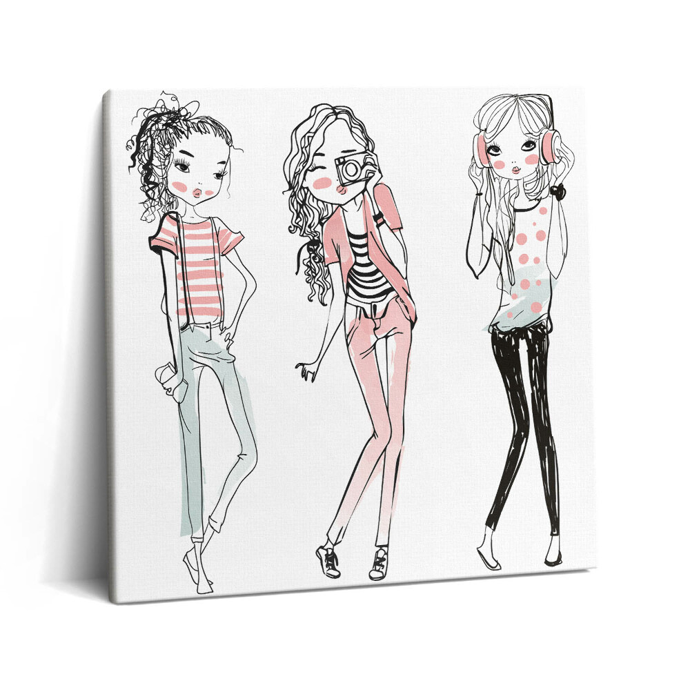 Vászonkép 60x60 Női divat