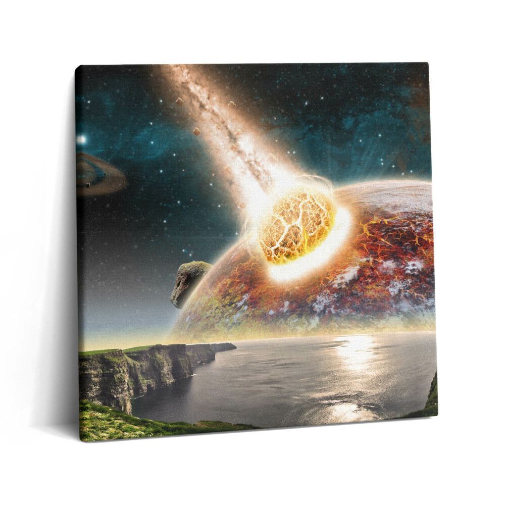 Vászonkép 60x60 Világvége bolygók
