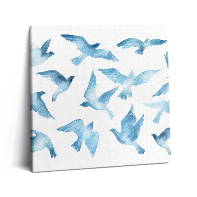 Vászonkép 60x60 A levegőben repülő madarak