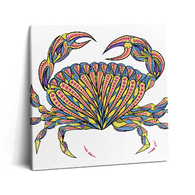 Vászonkép 60x60 Etnikai rák