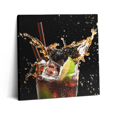 Vászonkép 60x60 Ital jéggel