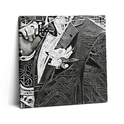 Vászonkép 60x60 Öltönyös férfi