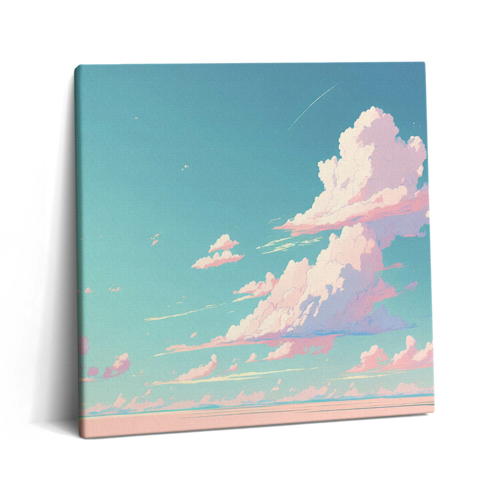 Vászonkép 60x60 Pasztell égbolt színe