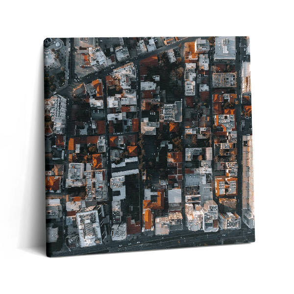 Vászonkép 60x60 Kilátás a ciprusi Limassol tetejéről