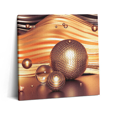 Vászonkép 60x60 Gyönyörű 3D absztrakt minimalizmus