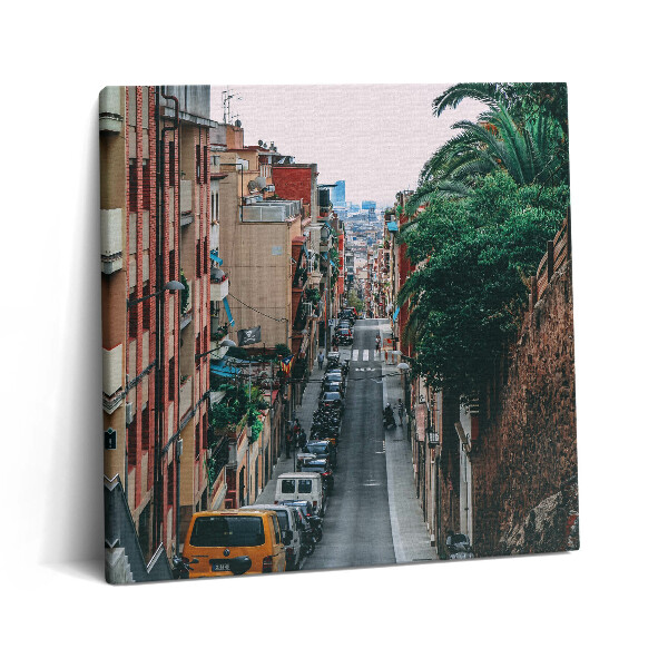 Vászonkép 60x60 Barcelona Gracio út