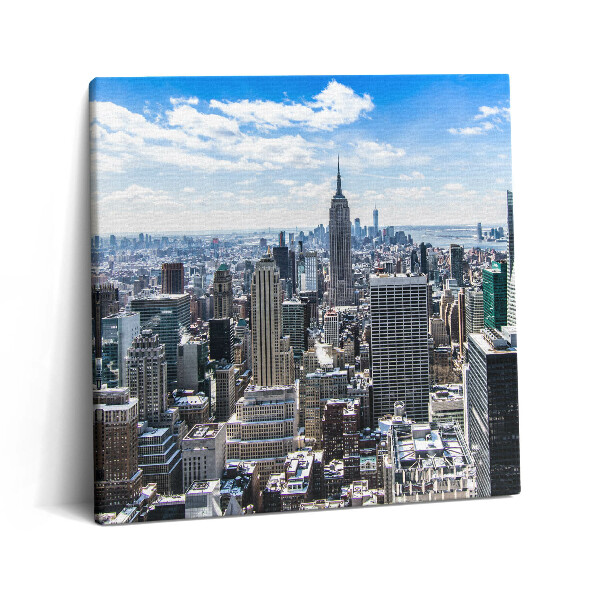 Vászonkép 60x60 Empire State Building New Yorkban