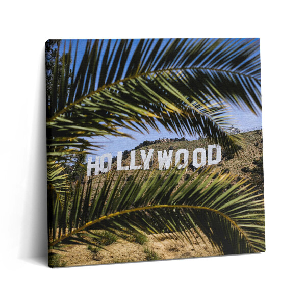 Vászonkép 60x60 Hollywoodi jel Los Angelesben