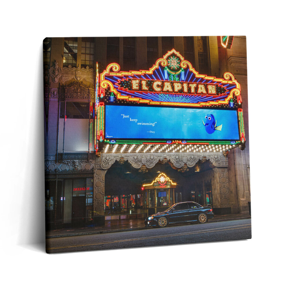 Vászonkép 60x60 Ej Capitan Színház Los Angelesben