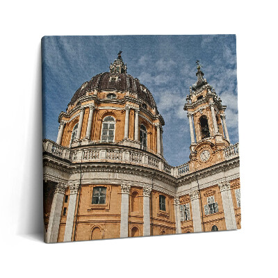 Vászonkép 60x60 Történelmi torinói székesegyház