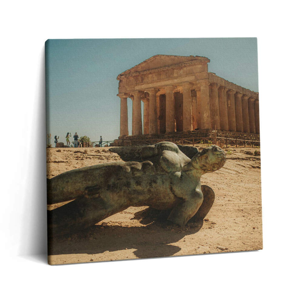 Vászonkép 60x60 A templomok völgye Szicíliában Olaszországban