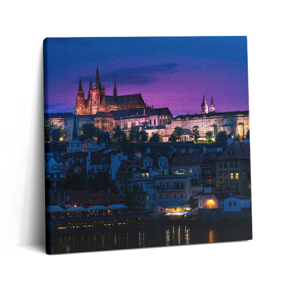 Vászonkép 60x60 Prágai vár