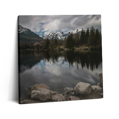 Vászonkép 60x60 Magas Tátra Szlovákiában