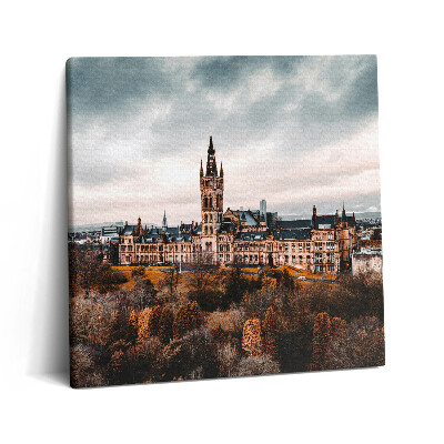Vászonkép 60x60 Glasgow-i Egyetem Skóciában