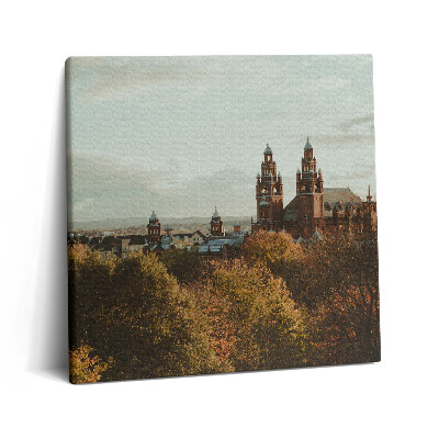 Vászonkép 60x60 Művészeti galéria Glasgow-ban