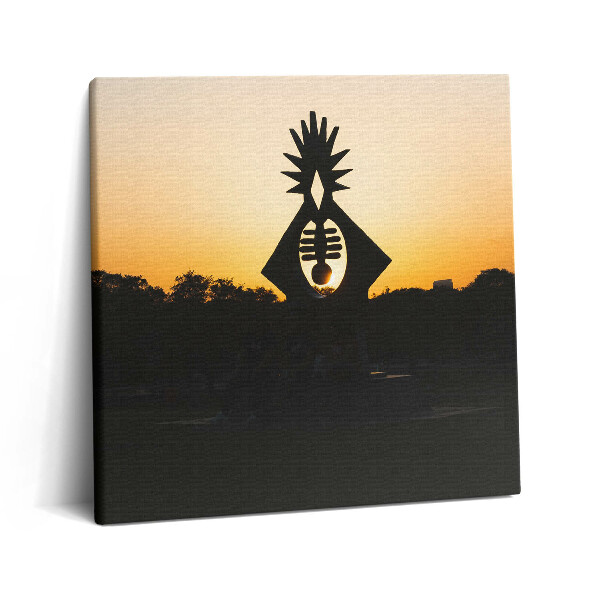 Vászonkép 60x60 Atropos Key Houstonban