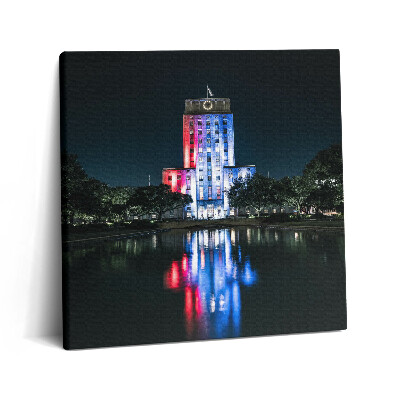 Vászonkép 60x60 Houstoni városháza
