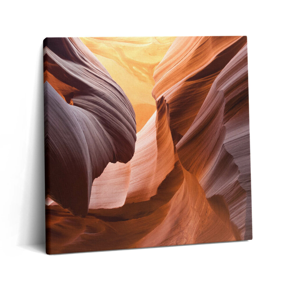 Vászonkép 60x60 Antilop-kanyon