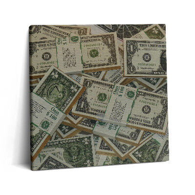 Vászonkép 60x60 1 amerikai dollár