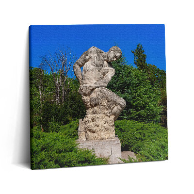 Vászonkép 60x60 Bukaresti óriásszobor