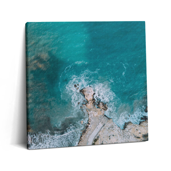 Vászonkép 60x60 Fjordok a Costa Blancán