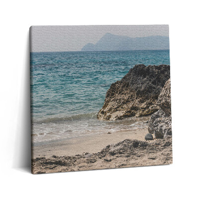 Vászonkép 60x60 A Földközi-tengerre nyíló kilátás