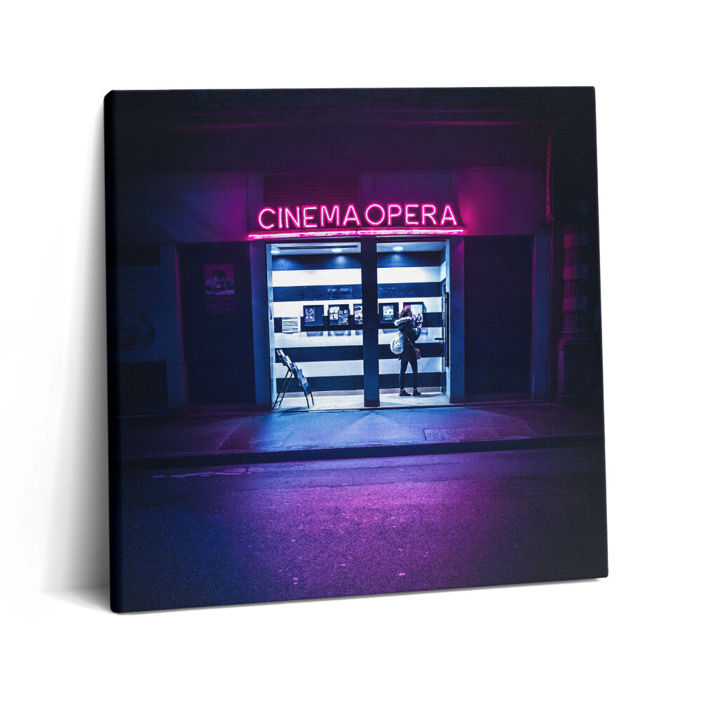 Vászonkép 60x60 Opera mozi Lyonban