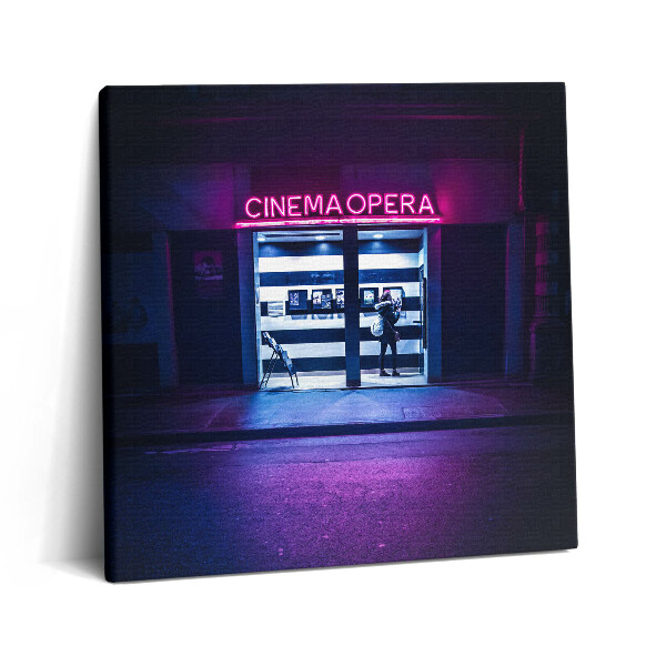 Vászonkép 60x60 Opera mozi Lyonban