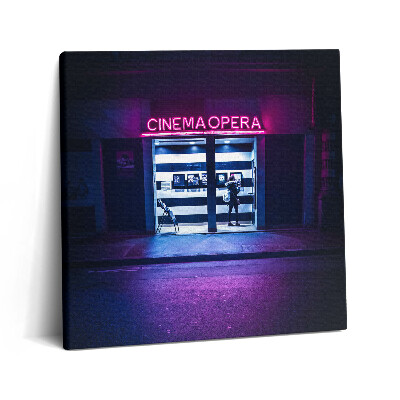 Vászonkép 60x60 Opera mozi Lyonban