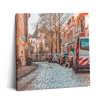 Vászonkép 60x60 Városi utca
