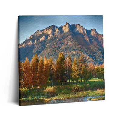 Vászonkép 60x60 Három korona csúcs