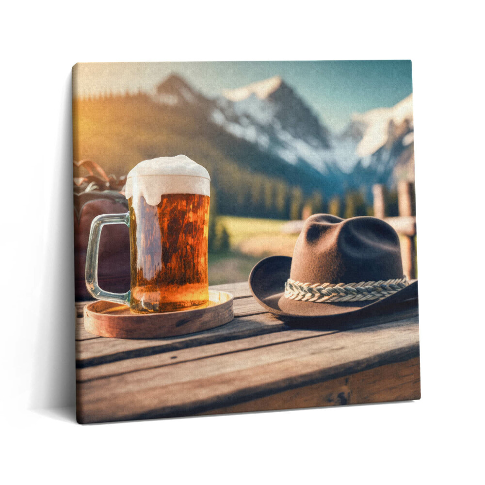 Vászonkép 60x60 Októberi fesztivál Münchenben