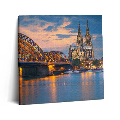 Vászonkép 60x60 Városháza látképe