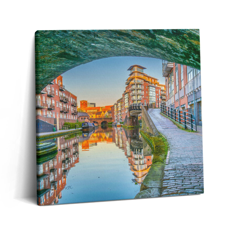 Vászonkép 60x60 Naplemente Birminghamben Angliában