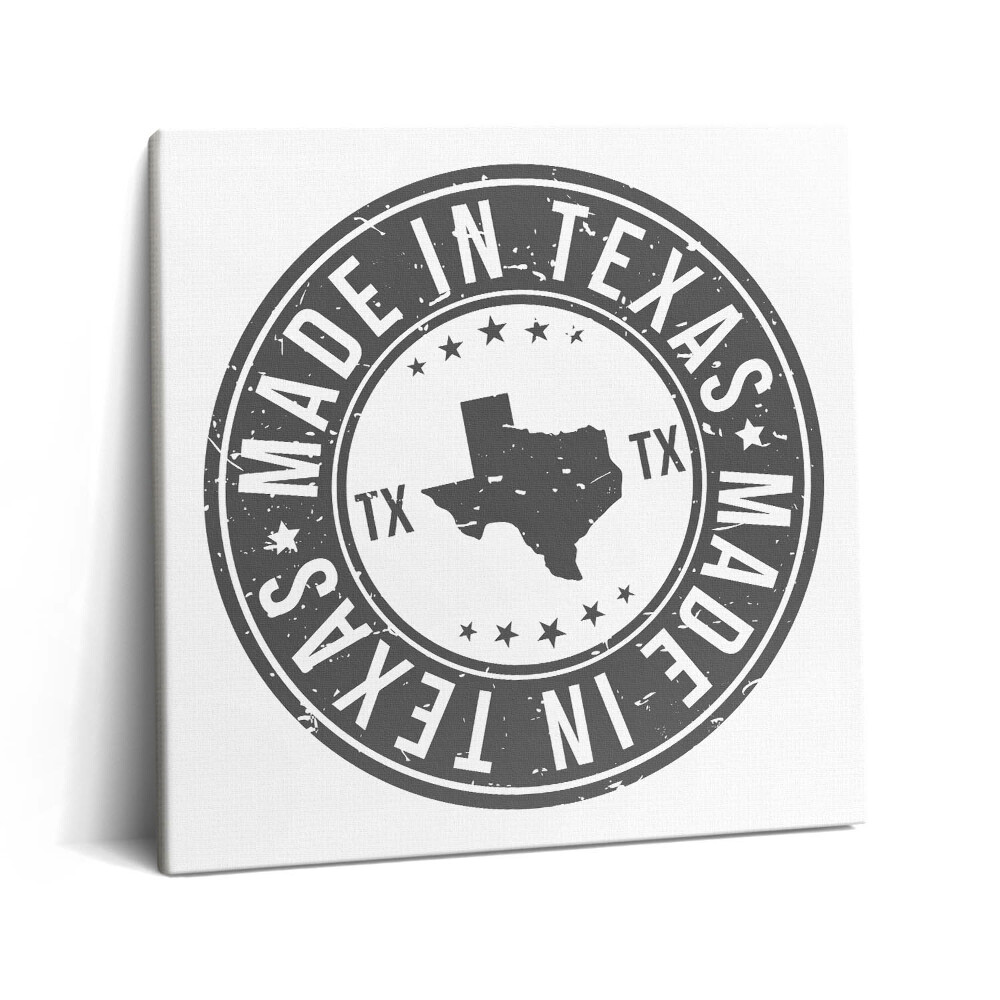 Vászonkép 60x60 Texasi bélyegző