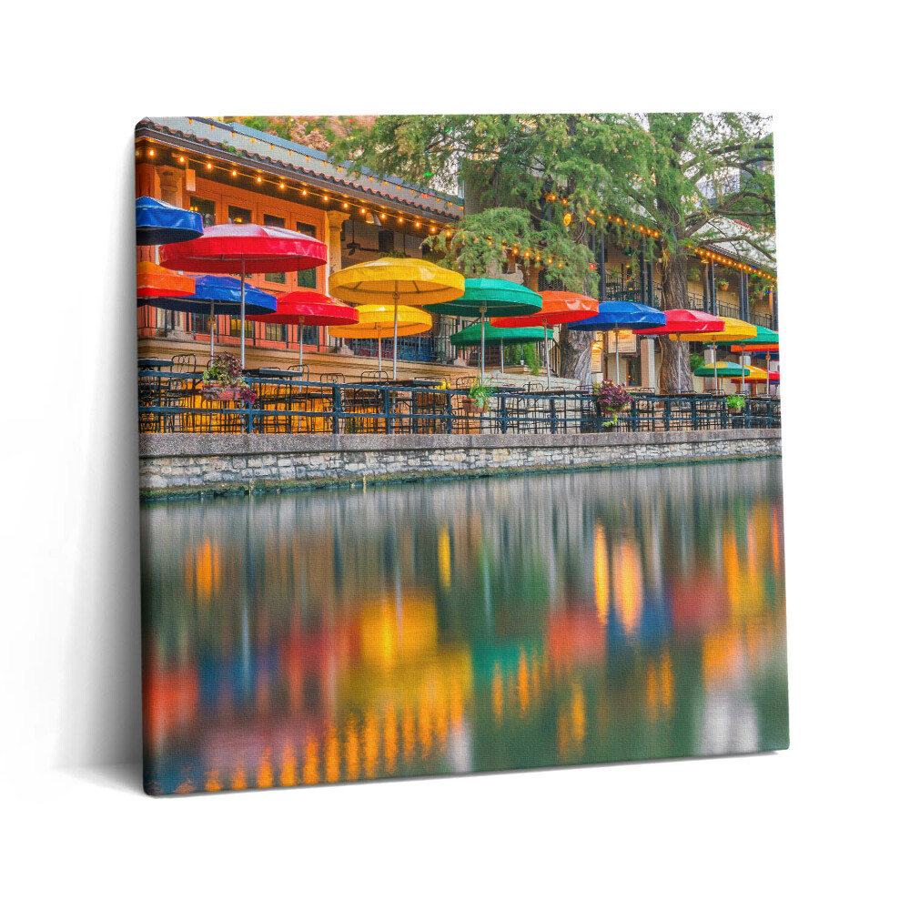 Vászonkép 60x60 Folyó San Antonióban