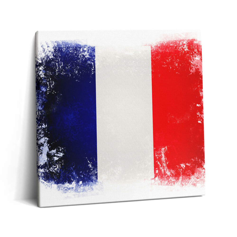 Vászonkép 60x60 Francia zászló