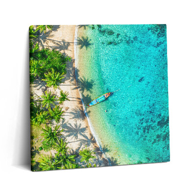 Vászonkép 60x60 Koh Tao trópusi strandja