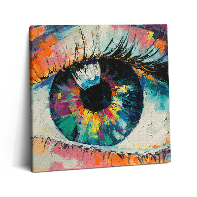 Vászonkép 60x60 Az emberi szem pupillája