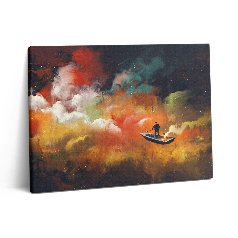 Vászonkép falra 80x60 A felnőtt élet absztrakt fogalma