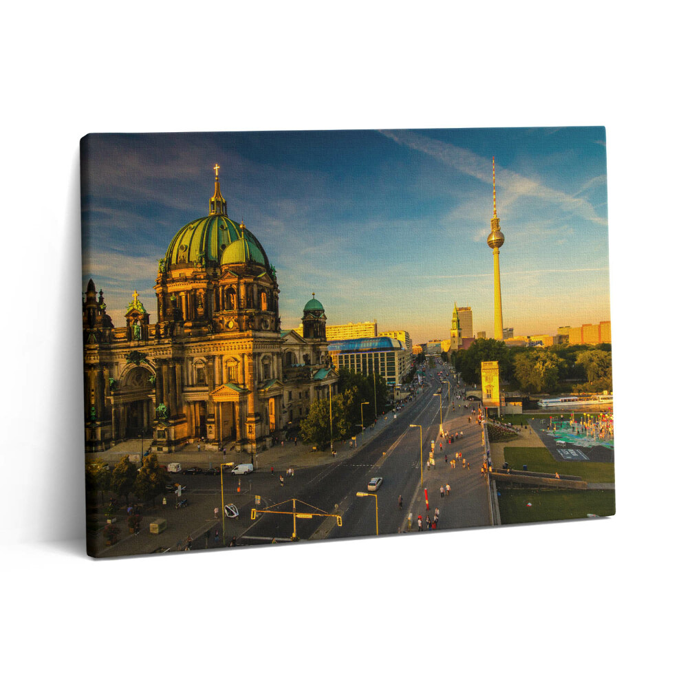 Vászonkép falra 80x60 Berlin városának látképe