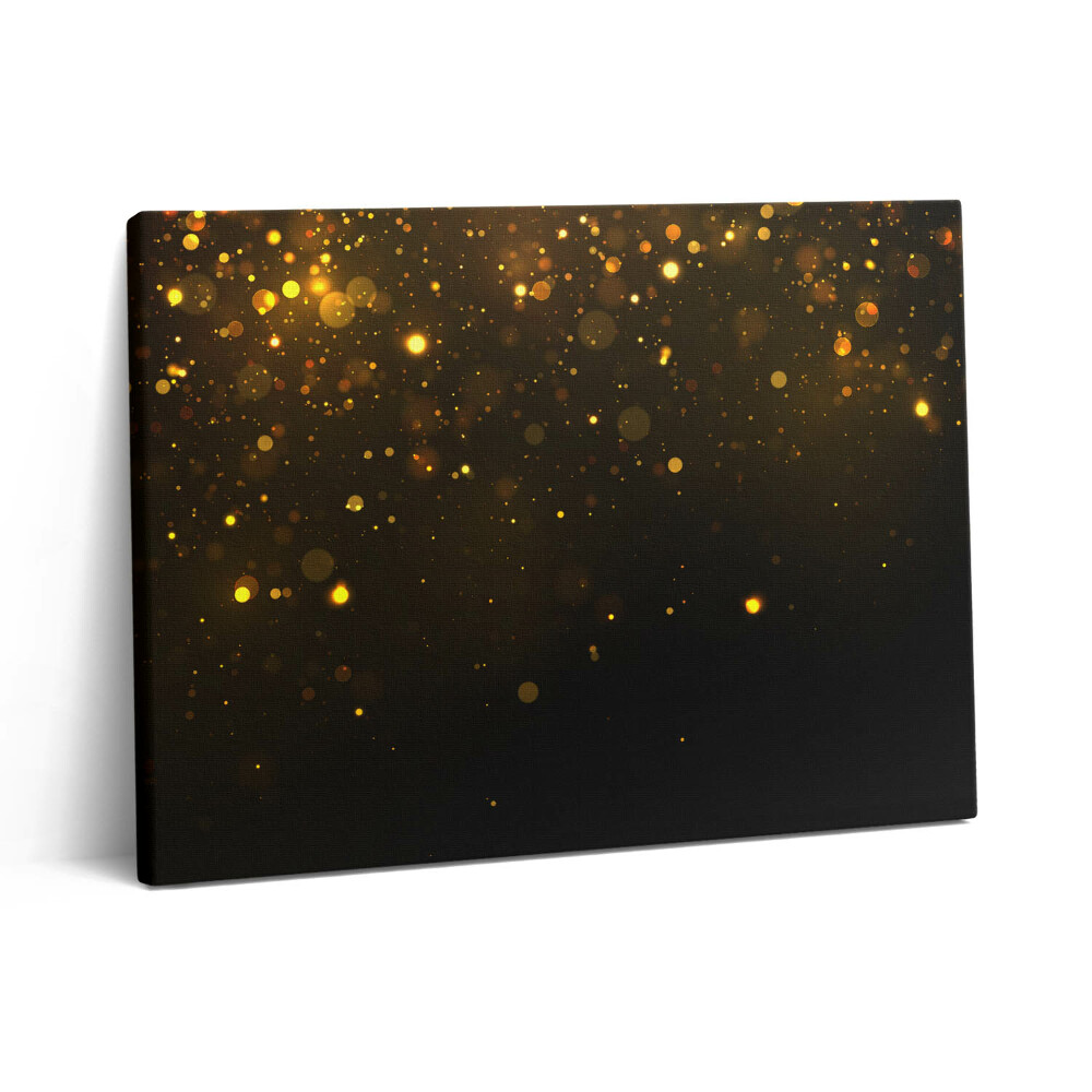 Vászonkép falra 80x60 Arany csillogás