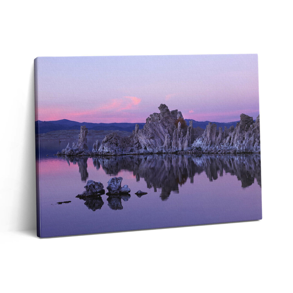 Vászonkép falra 80x60 A sziklák tükröződése a vízben