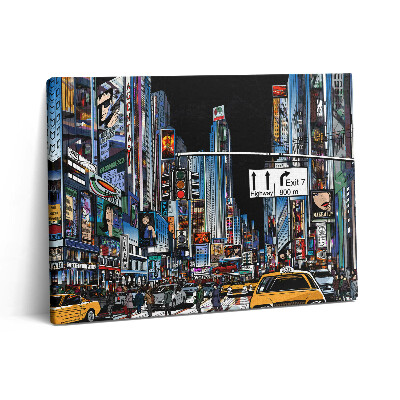 Vászonkép falra 80x60 Képregényes látomás New Yorkban