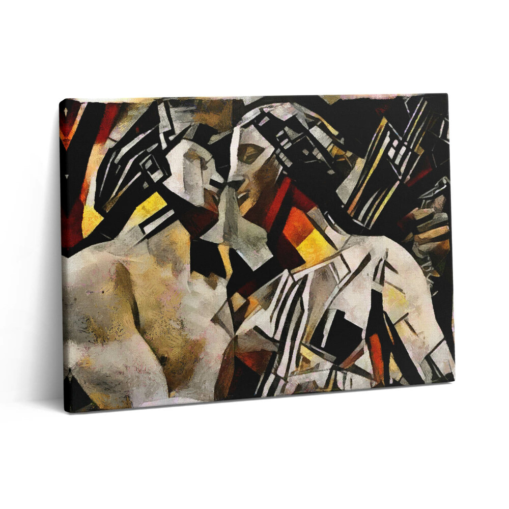 Vászonkép falra 80x60 Barokk korabeli ólomüveg művészet