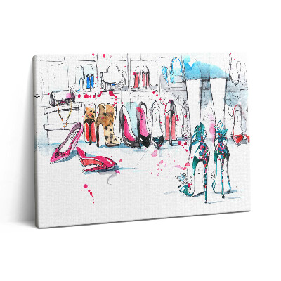 Vászonkép falra 80x60 A nőiesség eleme